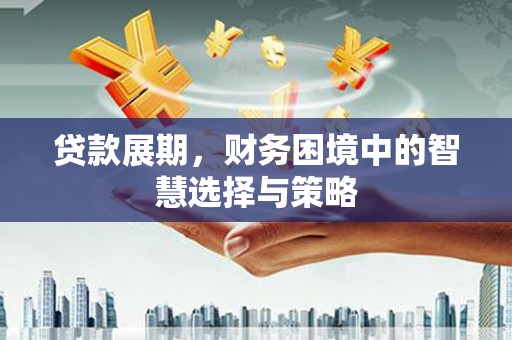 浮梁贷款展期，财务困境中的智慧选择与策略