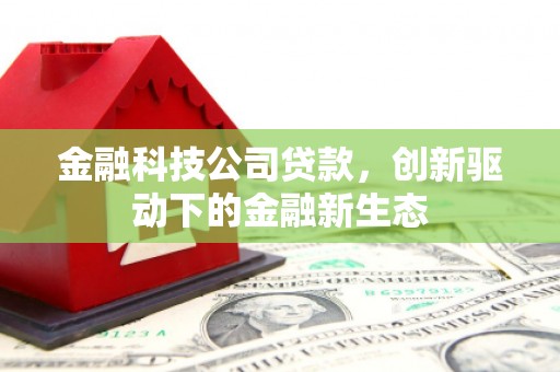 阿瓦提金融科技公司贷款，创新驱动下的金融新生态