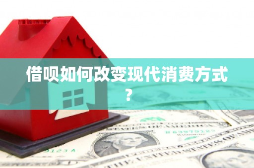 新店借呗如何改变现代消费方式？