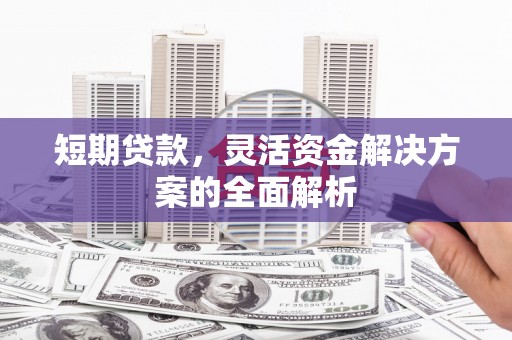 临漳短期贷款，灵活资金解决方案的全面解析