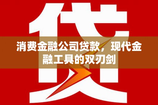 泸西消费金融公司贷款，现代金融工具的双刃剑