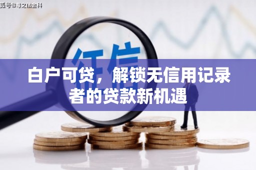 南海白户可贷，解锁无信用记录者的贷款新机遇