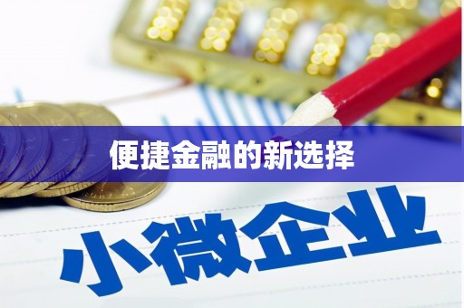 万秀便捷金融的新选择