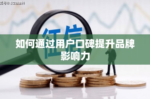 邵阳县如何通过用户口碑提升品牌影响力