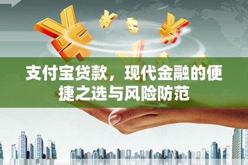 舞阳支付宝贷款，现代金融的便捷之选与风险防范