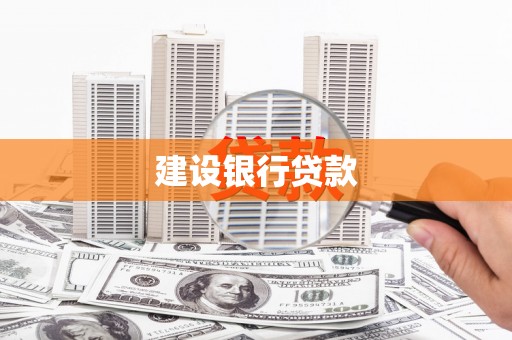龙川建设银行贷款