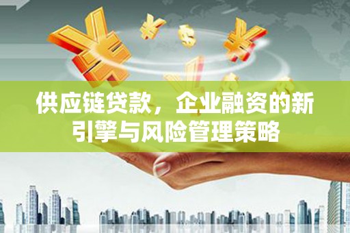 富源供应链贷款，企业融资的新引擎与风险管理策略