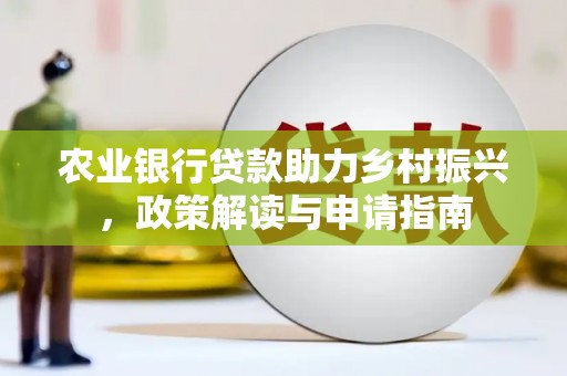 口湖农业银行贷款助力乡村振兴，政策解读与申请指南