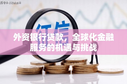 前镇外资银行贷款，全球化金融服务的机遇与挑战