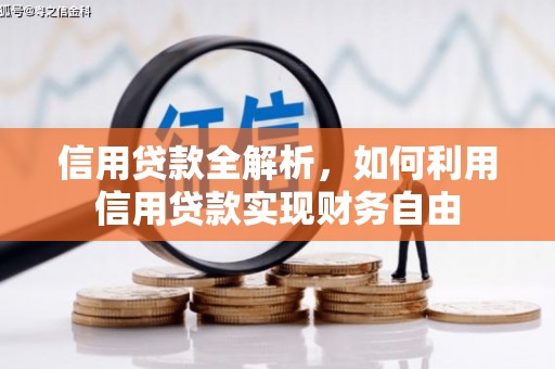 东乡信用贷款全解析，如何利用信用贷款实现财务自由